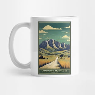 Guadalupe Mountains National Park Travel Poster Mug